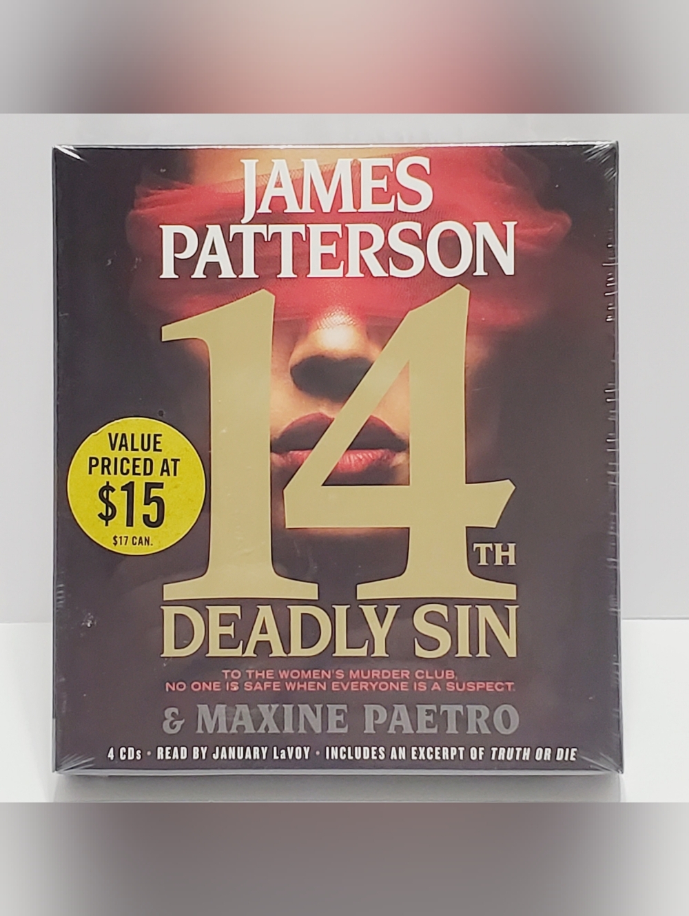 14th Deadly Sin CD Audio Book James Patterson NEW and Unopened